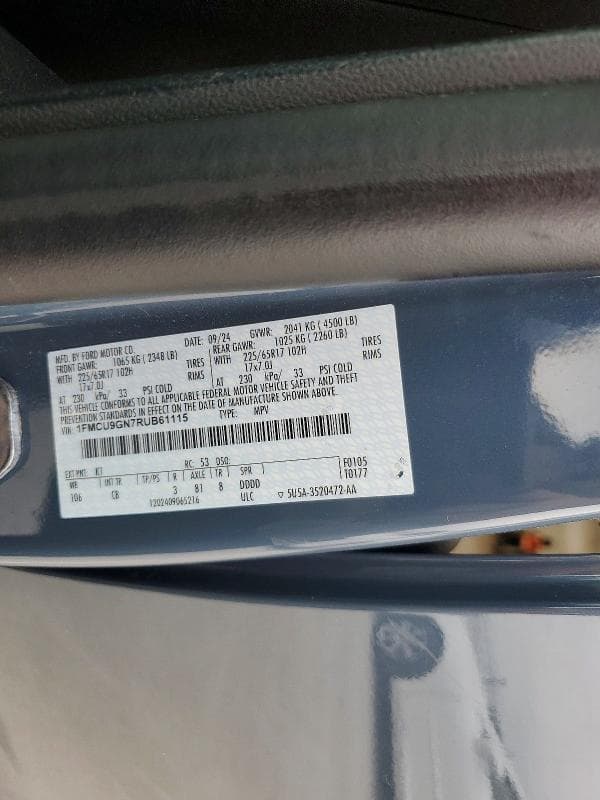 2024 FORD ESCAPE ACTIVE 13