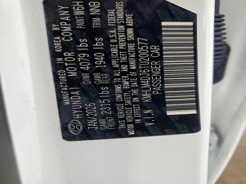 2026 HYUNDAI ELANTRA HYBRID BLUE 13