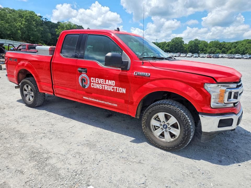 2019 FORD F150 SUPER CAB 4