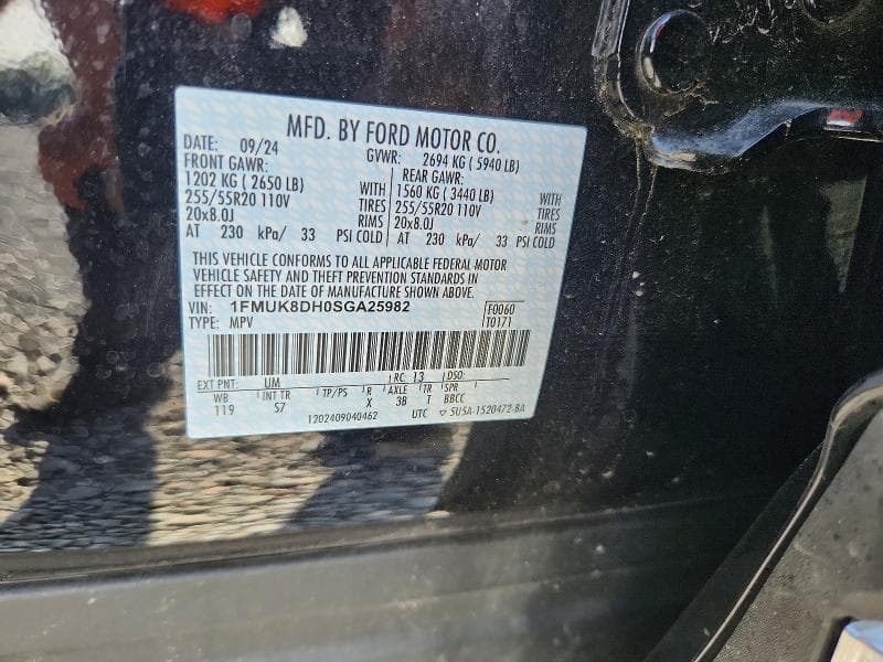 2025 FORD EXPLORER ACTIVE 14