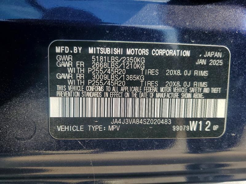 2025 MITSUBISHI OUTLANDER SE 13