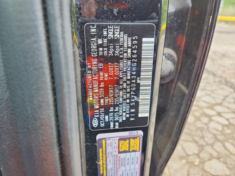 2017 KIA SORENTO LX 13