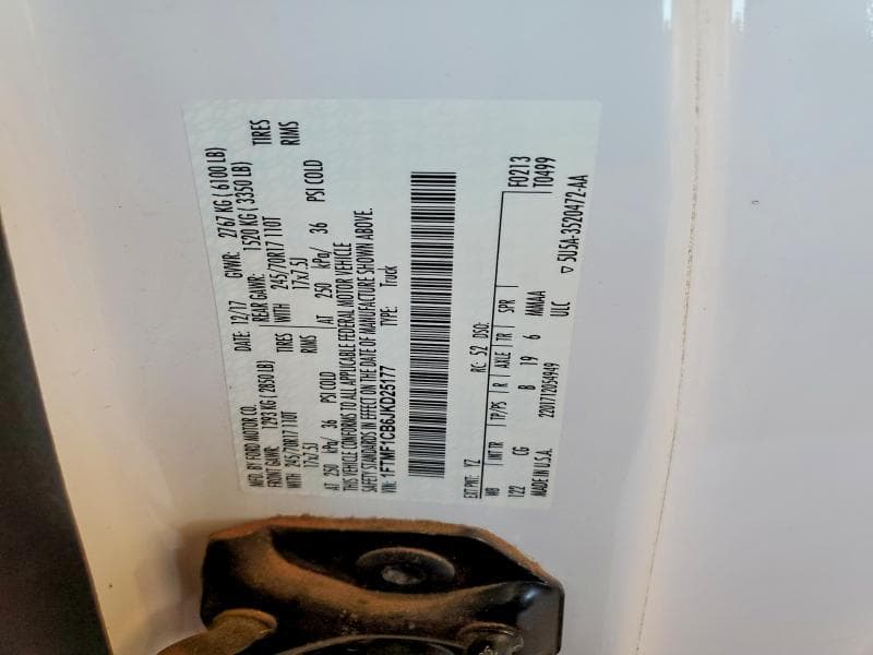 2018 FORD F150 12