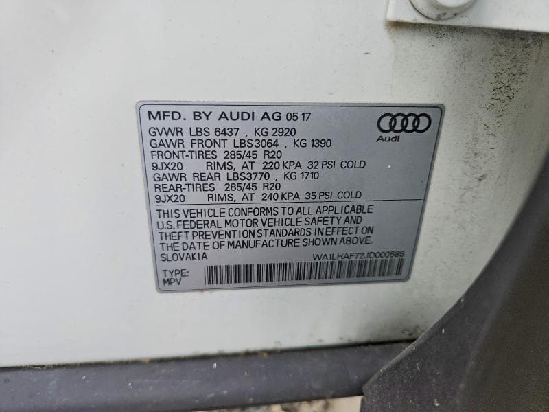 2018 AUDI Q7 PREMIUM PLUS 13