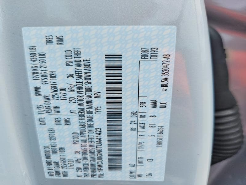 2026 FORD ESCAPE ACTIVE 14