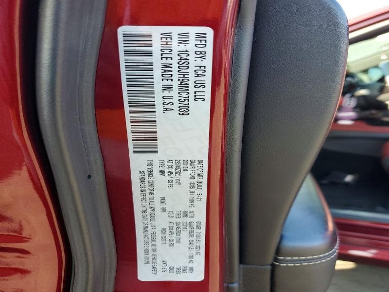 2021 DODGE DURANGO SRT HELLCAT 13