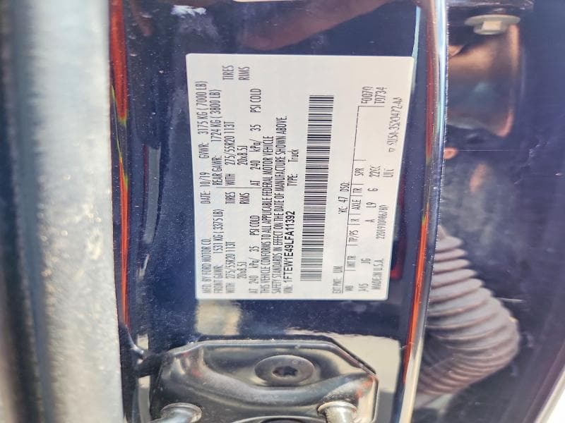 2020 FORD F150 SUPERCREW 12