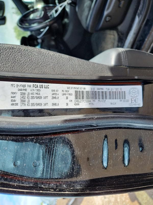 2019 DODGE DURANGO R/T 13