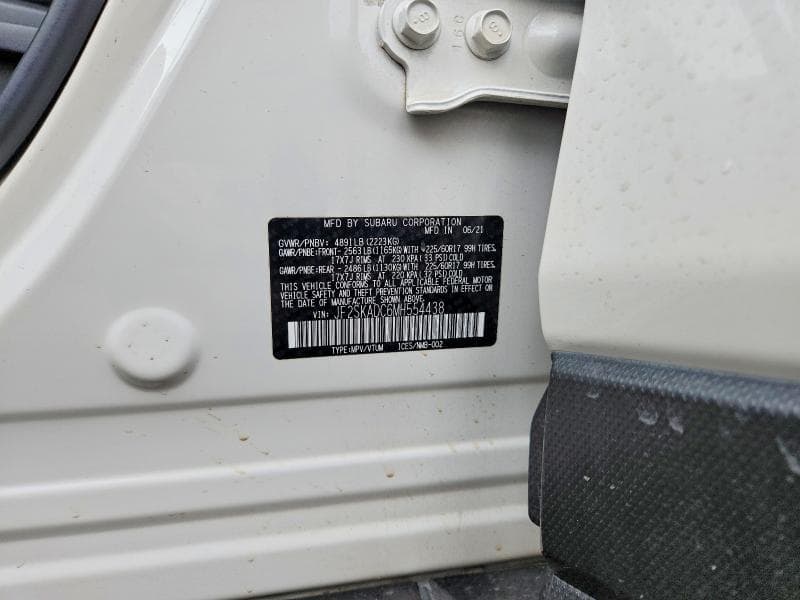 2021 SUBARU FORESTER 12