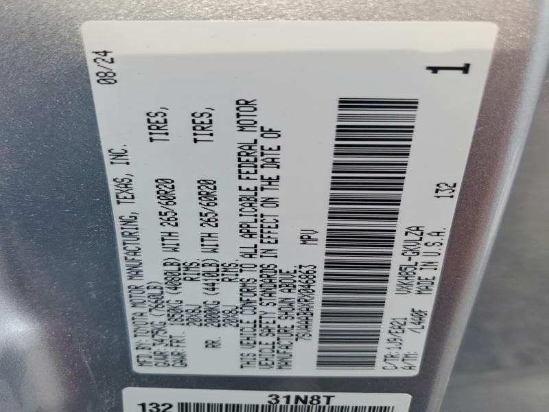 2024 TOYOTA SEQUOIA 13