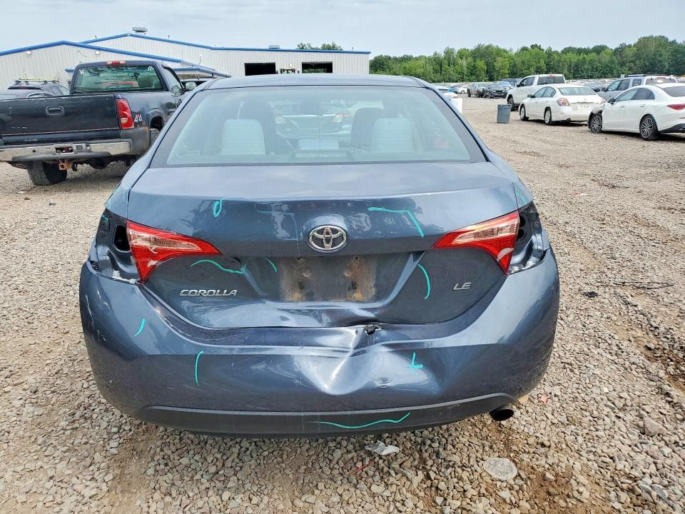 2018 TOYOTA COROLLA LE 6
