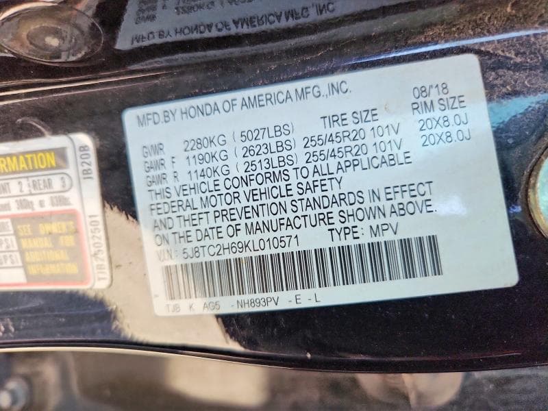 2019 ACURA RDX A-SPEC 13
