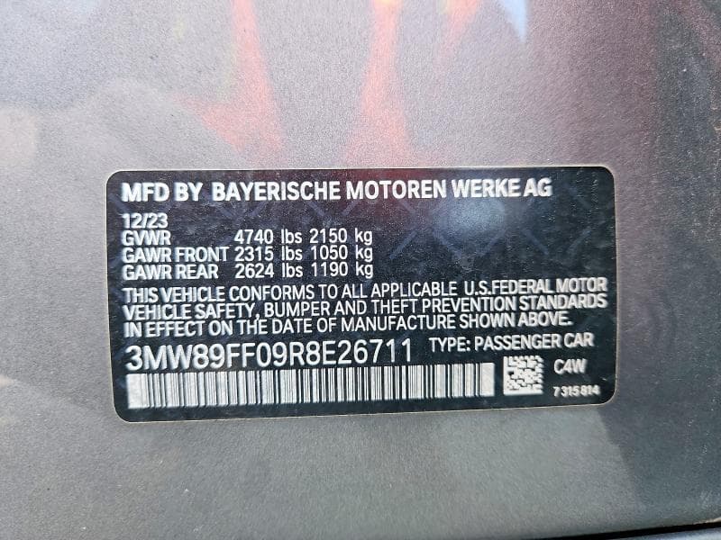 2024 BMW 330XI 12
