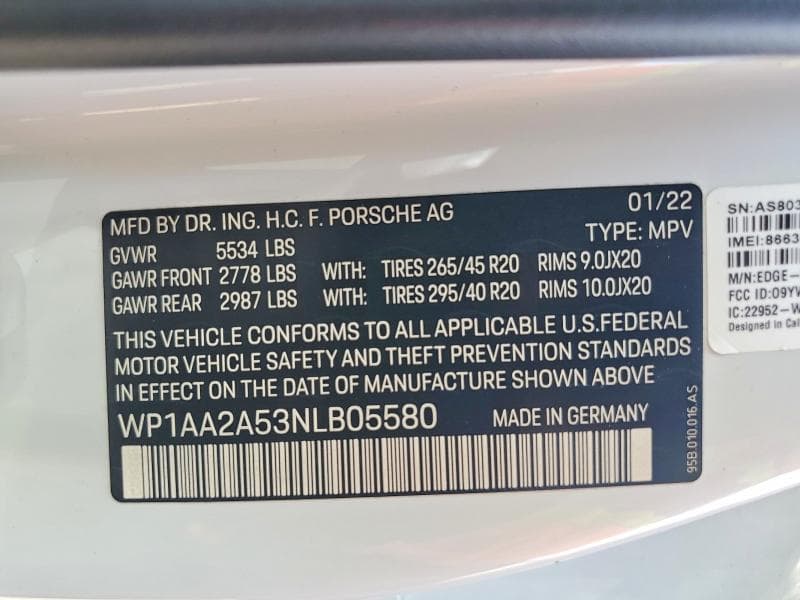 2022 PORSCHE MACAN 13
