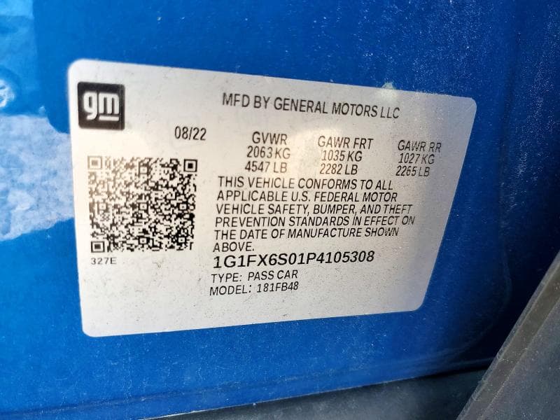 2023 CHEVROLET BOLT EV 2LT 12