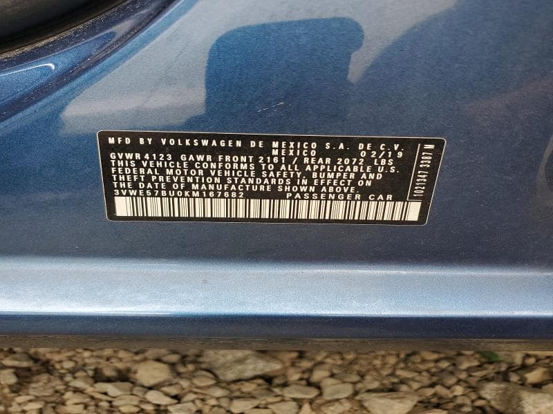 2019 VOLKSWAGEN JETTA SEL 12
