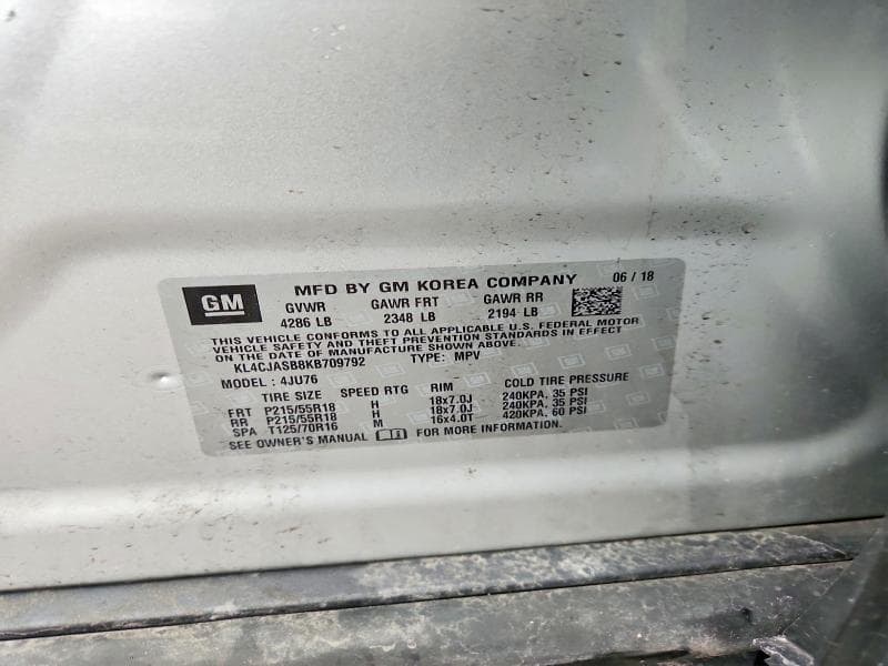 2019 BUICK ENCORE PREFERRED 13