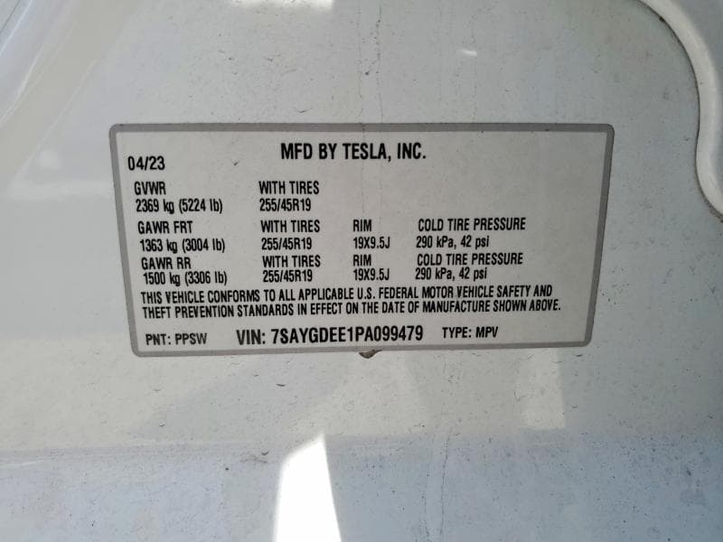 2023 TESLA MODEL Y 13