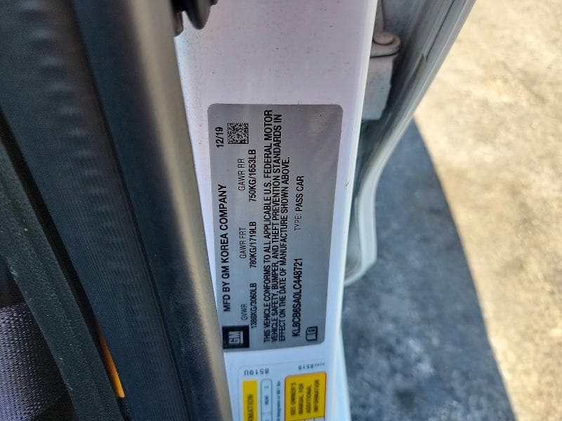 2020 CHEVROLET SPARK LS 12