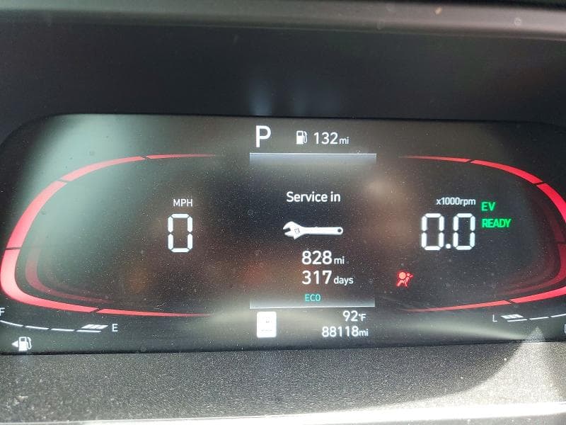 2025 HYUNDAI ELANTRA HYBRID BLUE 9