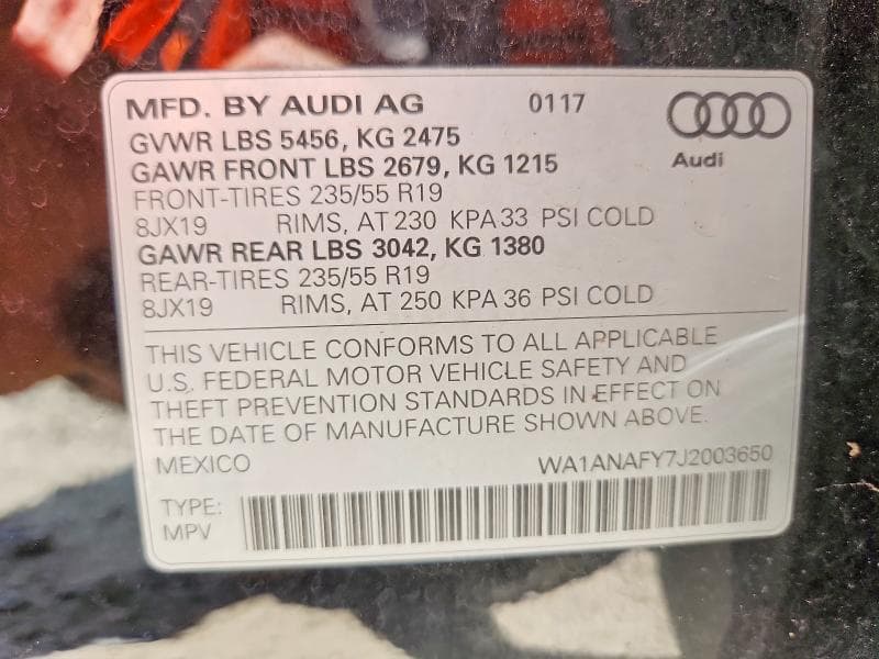 2018 AUDI Q5 PREMIUM 13