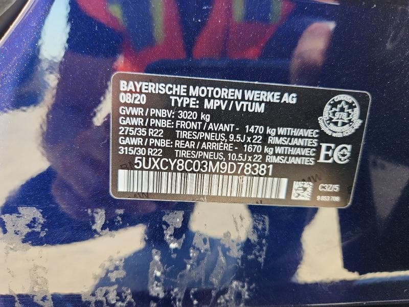2021 BMW X6 M50I 14