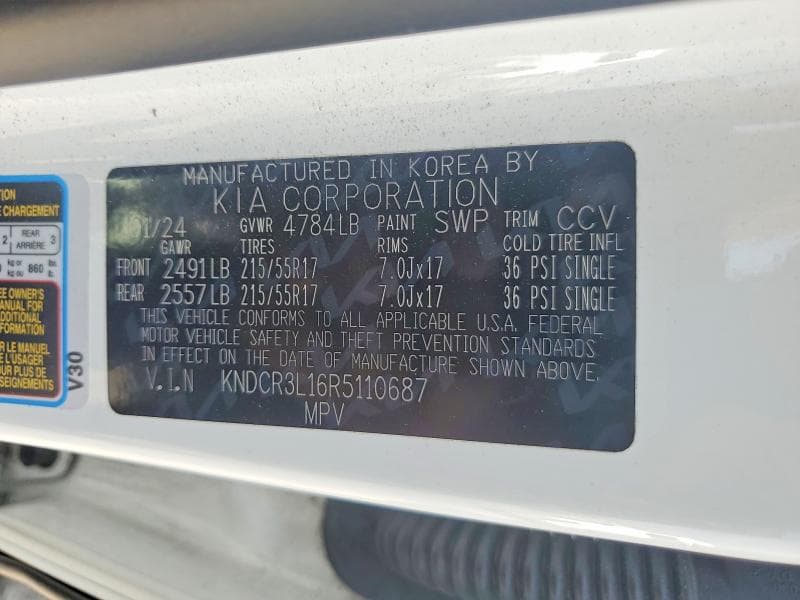 2024 KIA NIRO WIND 13