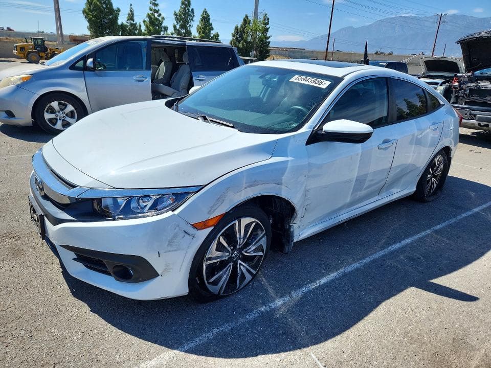 2017 HONDA CIVIC EXL - 1
