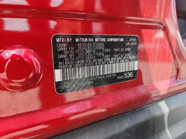 2020 MITSUBISHI ECLIPSE CROSS SE 13