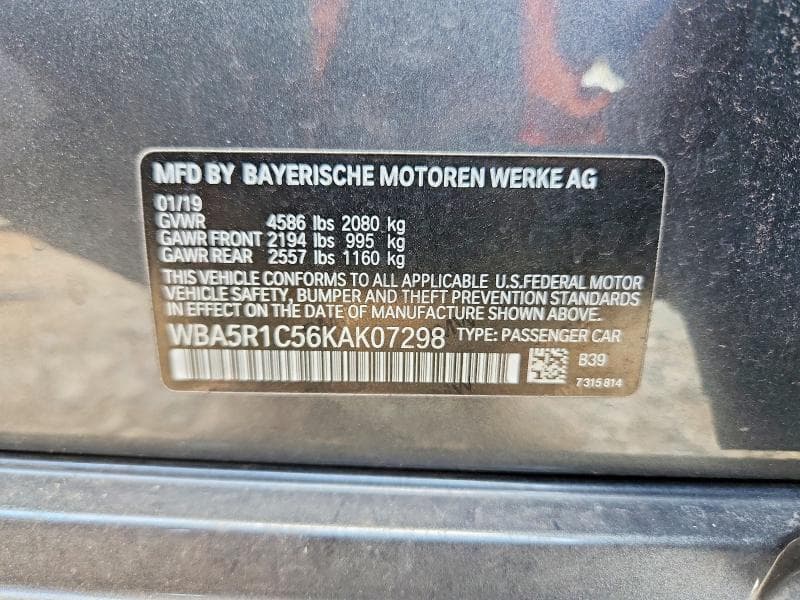 2019 BMW 330I 13