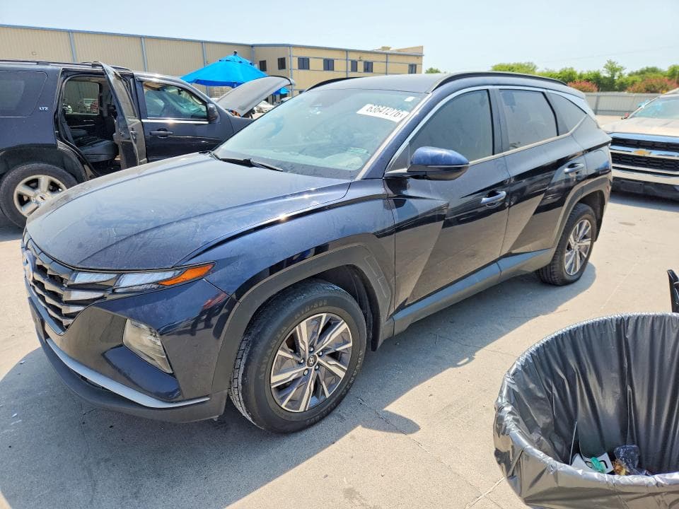 2022 HYUNDAI TUCSON BLUE - 1