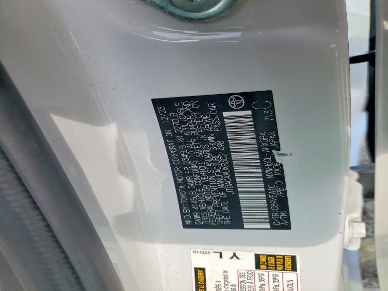 2024 TOYOTA PRIUS XLE 12