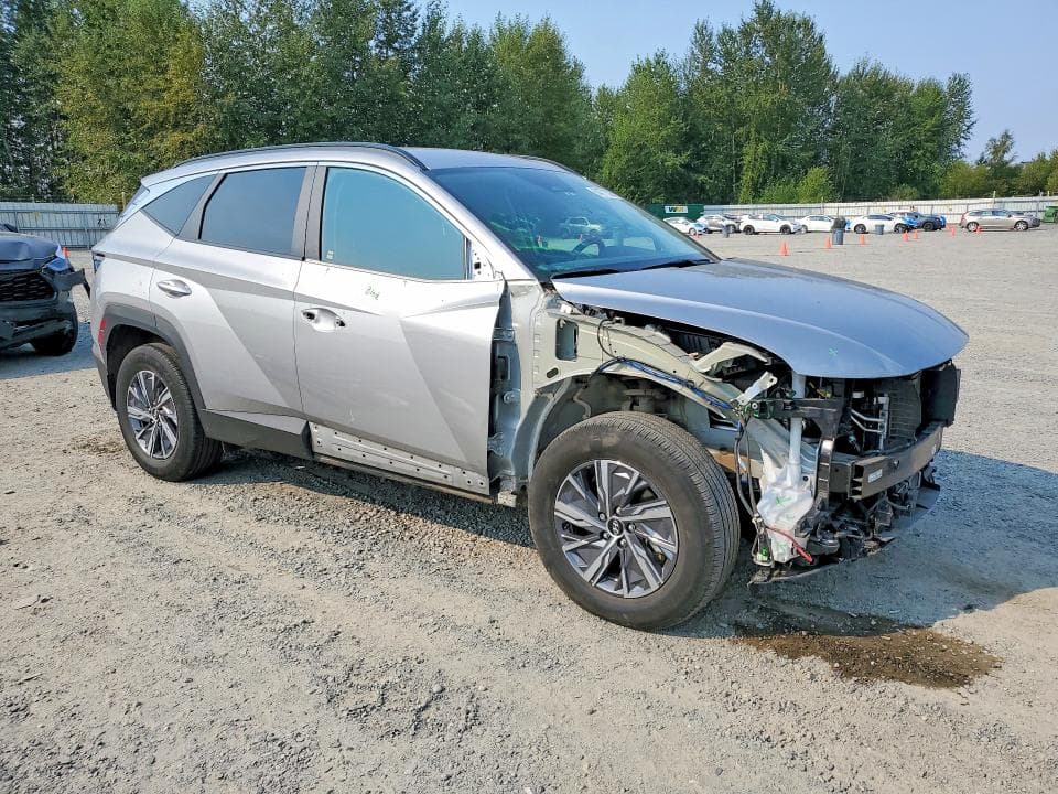 2023 HYUNDAI TUCSON BLUE 4
