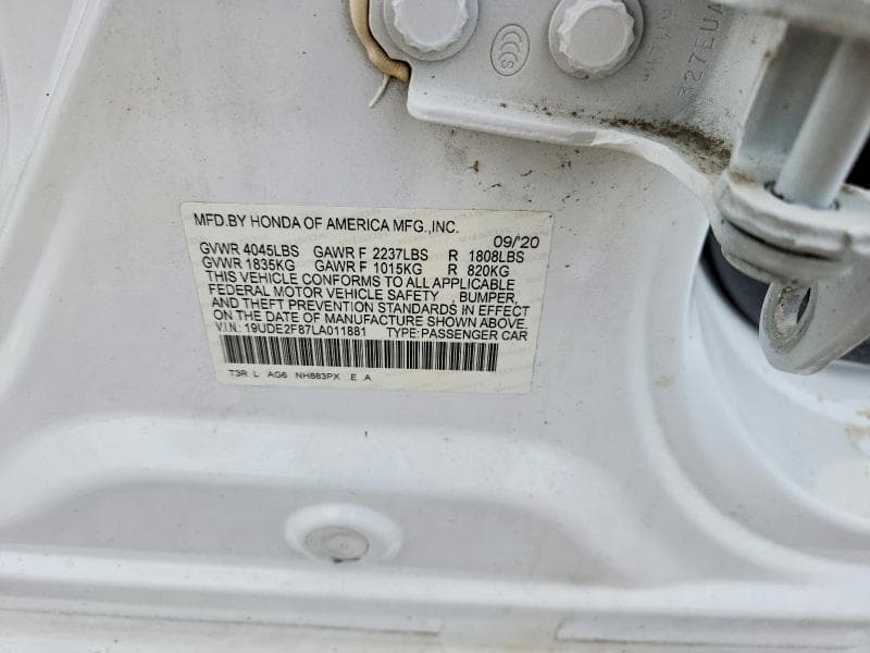 2020 ACURA ILX PREMIUM A-SPEC 12