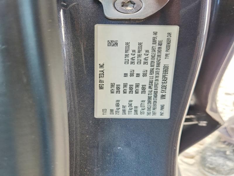 2023 TESLA MODEL 3 12