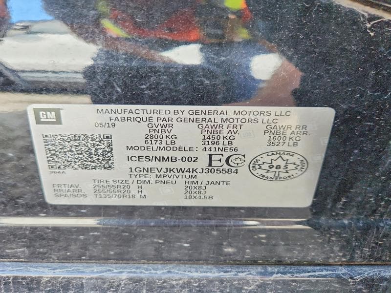 2019 CHEVROLET TRAVERSE HIGH COUNTRY 13