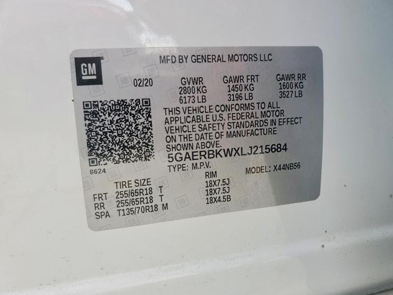 2020 BUICK ENCLAVE ESSENCE 13