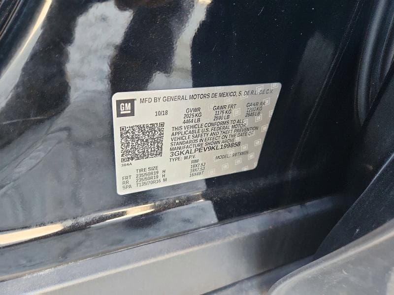 2019 GMC TERRAIN SLT 13