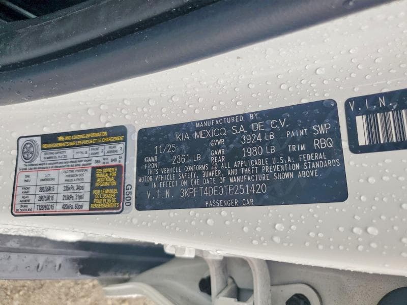 2026 KIA K4 LXS 12