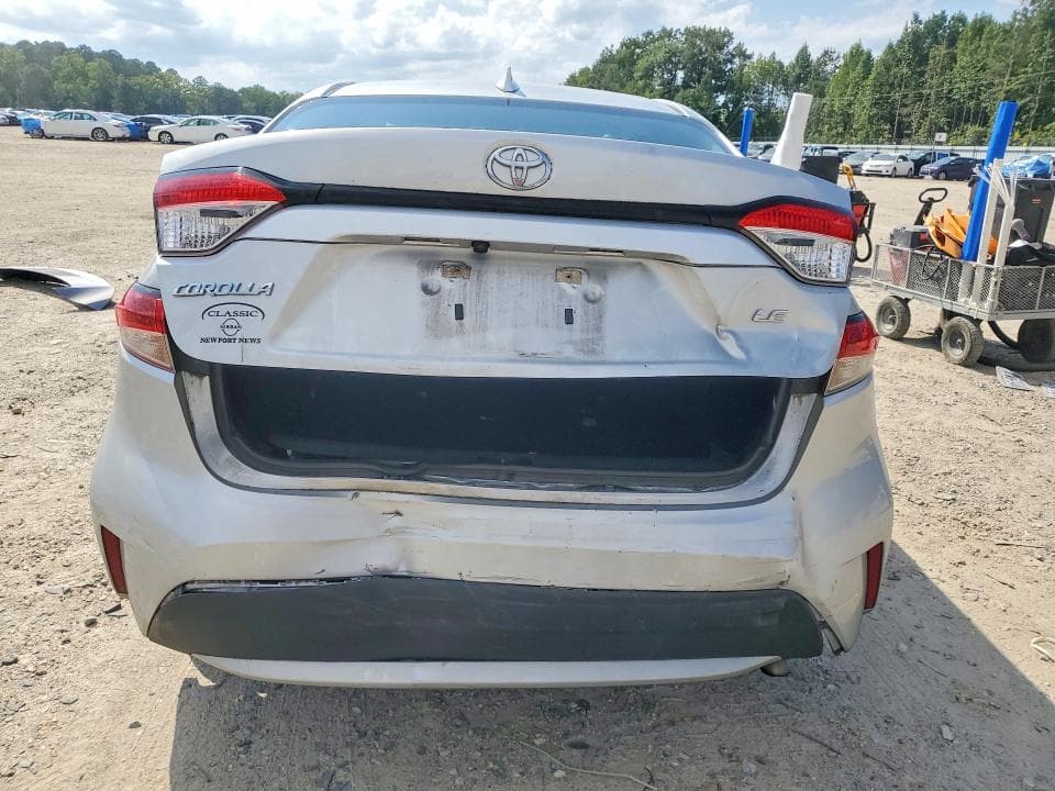 2020 TOYOTA COROLLA LE 6
