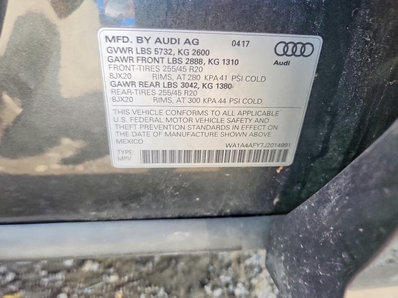 2018 AUDI SQ5 PREMIUM PLUS 12