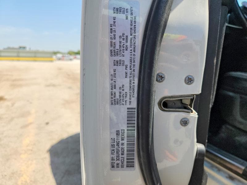 2022 RAM 2500 12
