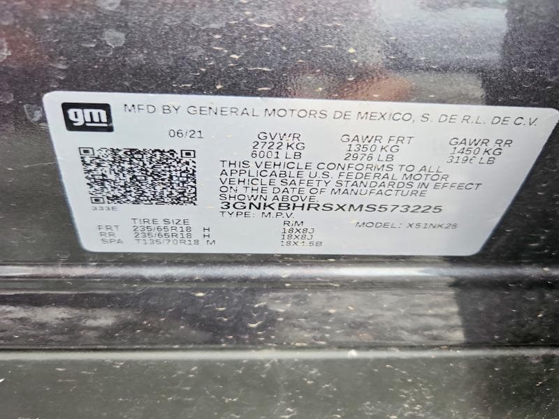 2021 CHEVROLET BLAZER 2LT 12