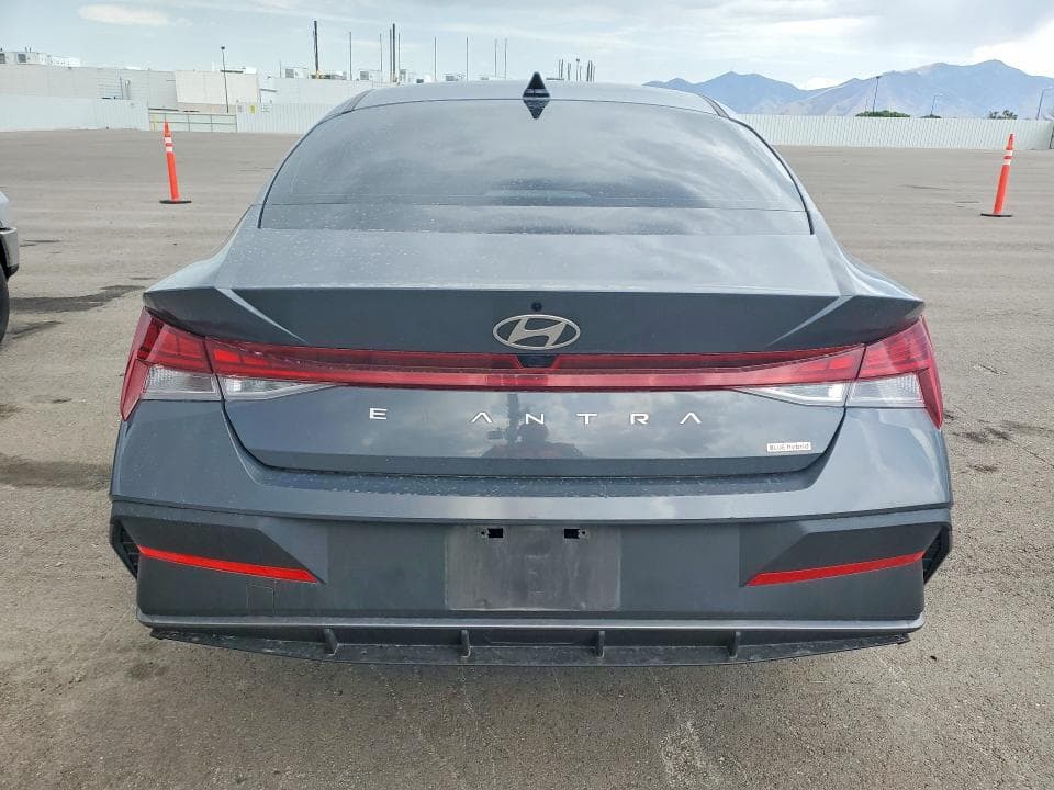 2025 HYUNDAI ELANTRA HYBRID BLUE 6