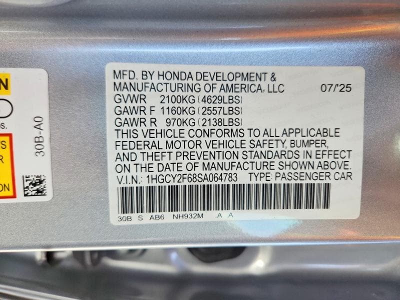 2025 HONDA ACCORD HYBRID EXL 13