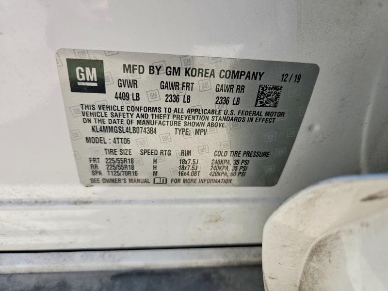 2020 BUICK ENCORE GX ESSENCE 13
