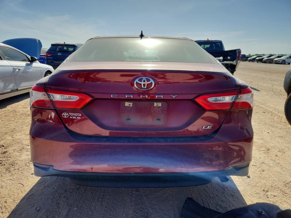 2019 TOYOTA CAMRY LE 6