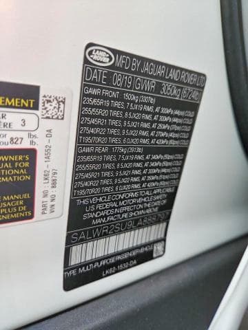 2020 LAND ROVER RANGE ROVER SPORT HSE 13