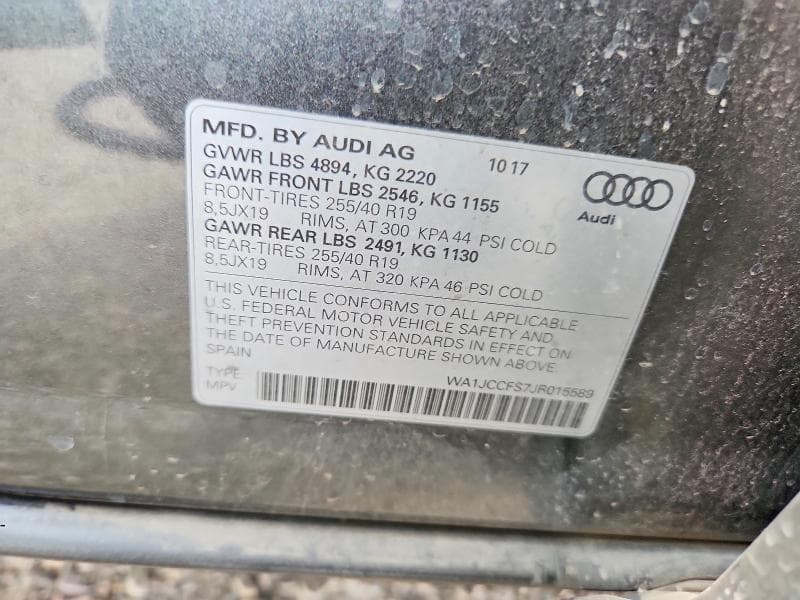 2018 AUDI Q3 PREMIUM PLUS 13