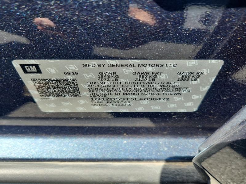 2020 CHEVROLET MALIBU LT 12